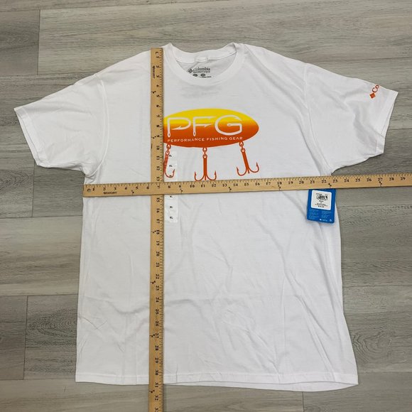 Columbia PFG Fishing Tee XL T-Shirt Amigos Fishing - Picture 3 of 7